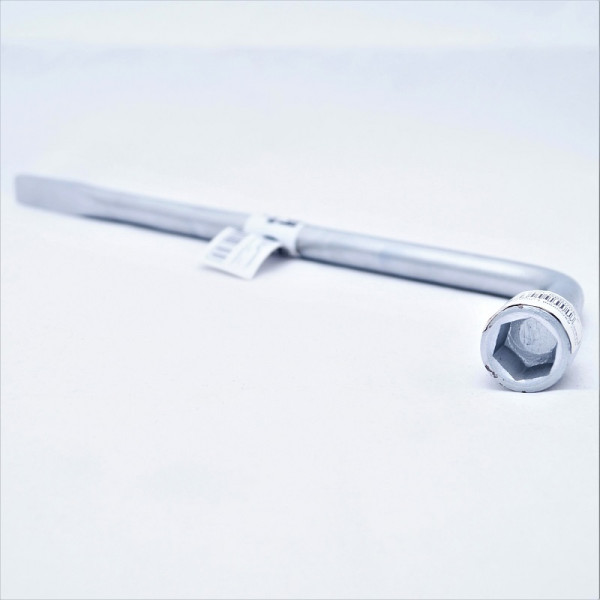 Ключ баллонный L-образный MASTERTOOL 17 мм 350х14 мм (73-0117)