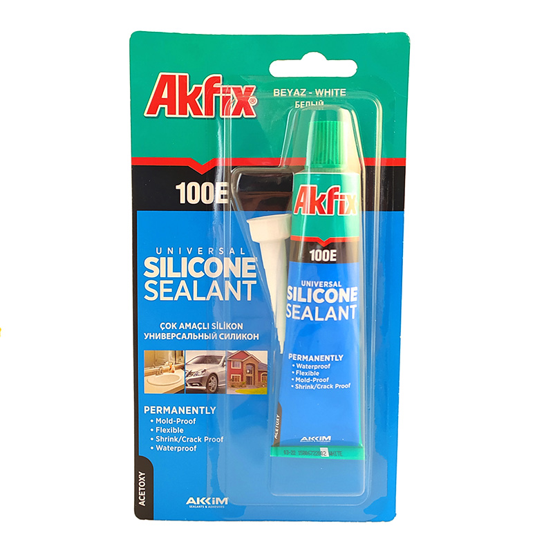 Силикон-тюбик AKFIX 50мл белый