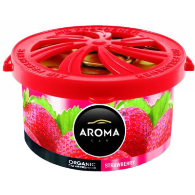 Ароматизатор Aroma Car Organic 40 мл, strawberry (клубника) 550/92091