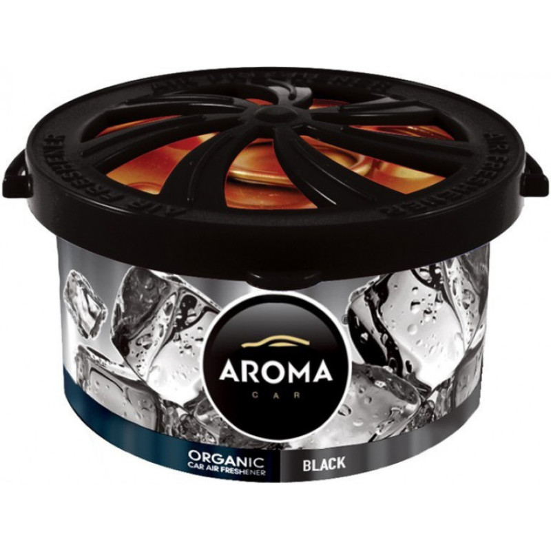 Ароматизатор Aroma Car Organic 40г, black 562/92103