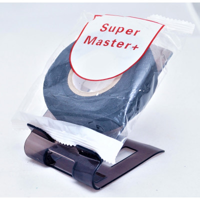 Лента изоляционная Х/Б 20 Super Master Clear, 15 м, черная 