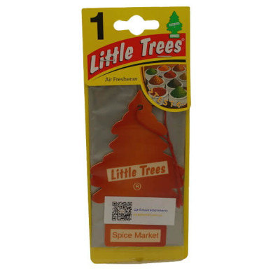 Ароматизатор воздуха Little Trees Елочка Восточные пряности (арт. 78043) 5гр