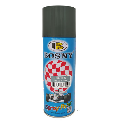 Краска для тонирования фар BOSNY черная 400мл (арт. №1000)