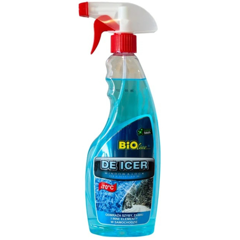 Розморожувач скла Bio Line DE-ICER 500 мл (100343) Розморожувач скла Bio Line DE-ICER 500 мл (100343)