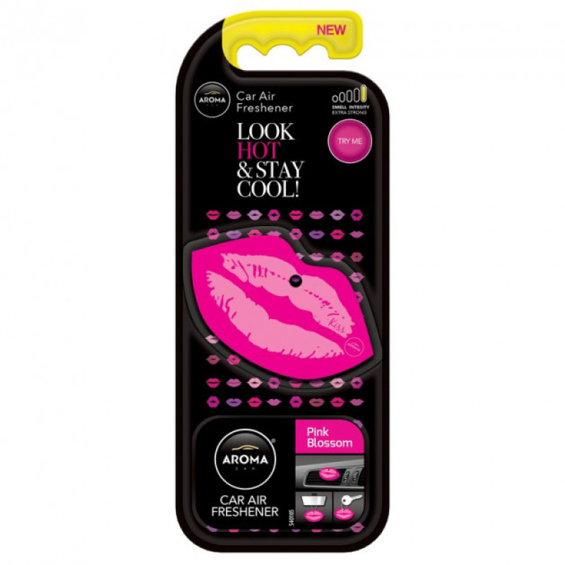 Ароматизатор Aroma Car Lips Pink Blossom Розовое цветение 92559 Ароматизатор Aroma Car Lips Pink Blossom Розовое цветение 92559