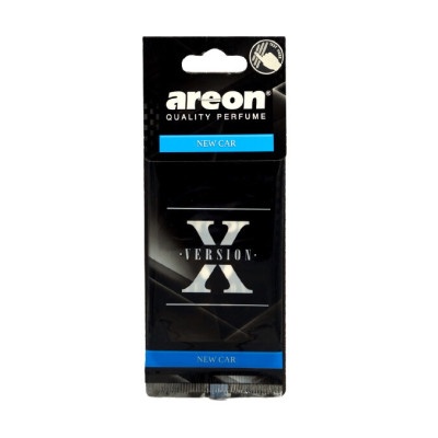 Освежитель воздуха AREON Х-Vesion листик с тестером New Car (AXV05)