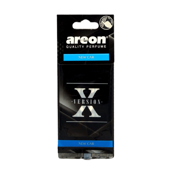 Освежитель воздуха AREON Х-Vesion листик с тестером New Car (AXV05)