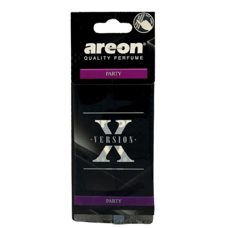 Освежитель воздуха AREON Х-Version листик с тестером Party (AXV01) Освежитель воздуха AREON Х-Version листик с тестером Party (AXV01)