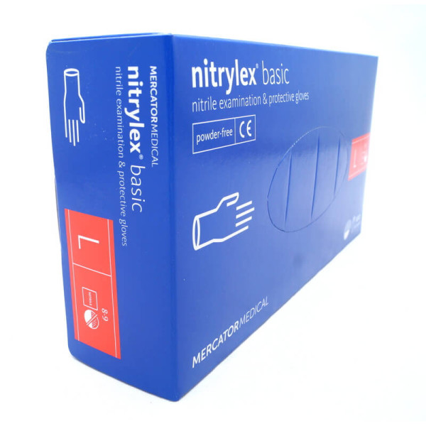 Перчатки NITRYLEX black L (цена за 1 пару)
