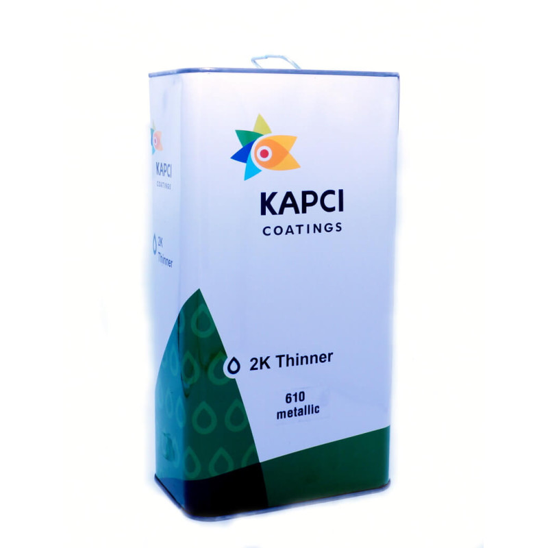 Растворитель для базовых красок KAPCI 610 2K Thinner, 5 л (арт. KPC 005) Растворитель для базовых красок KAPCI 610 2K Thinner, 5 л (арт. KPC 005)