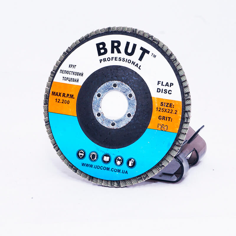 Диск лепестковый торцевой 125мм P60 Brut (103104)