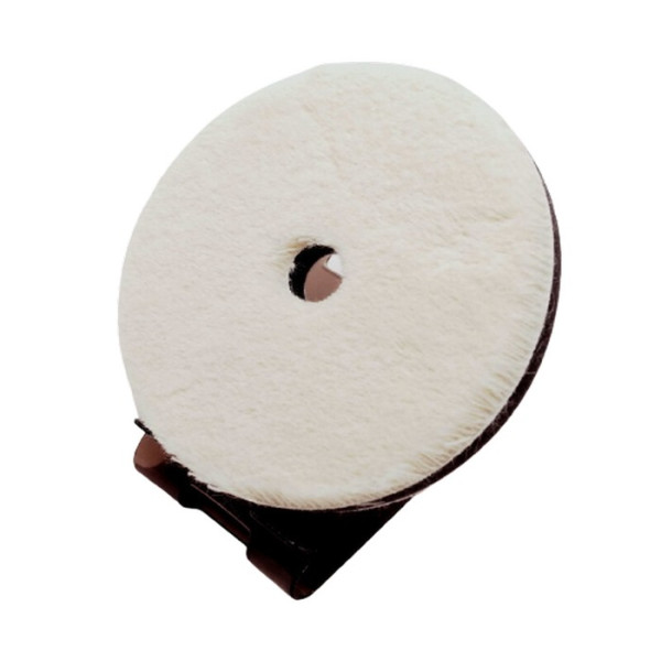 Круг полировальный короткошерстный бежево-черный 135мм / 5.5 - Flexipads PRO-Wool