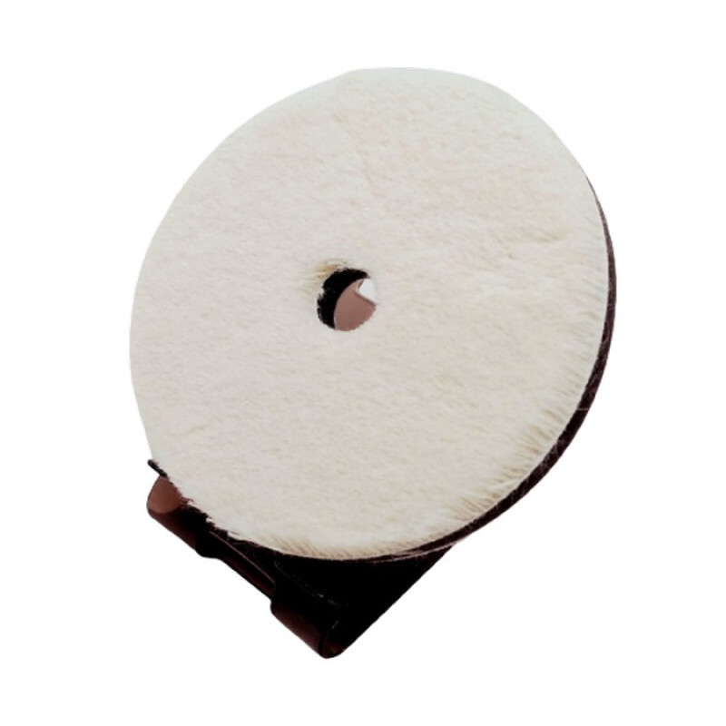 Круг полировальный короткошерстный бежево-черный 135мм / 5.5 - Flexipads PRO-Wool