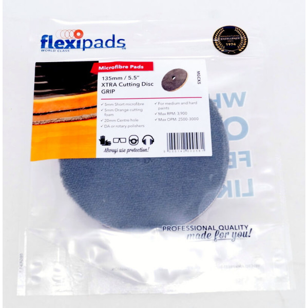 Круг полировальный микрофибровый экстра режущий - Flexipads Microfibre XTRA Cutting (d135мм)