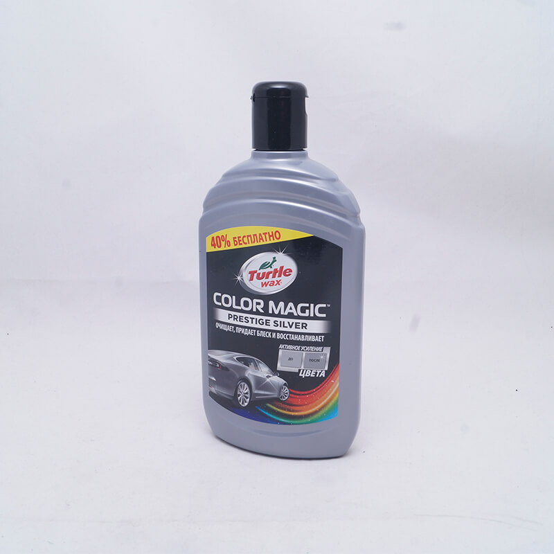 Цветообогащенный полироль Turtle Wax Color Magic Extra Fill 500 мл, серебро (53239) Цветообогащенный полироль Turtle Wax Color Magic Extra Fill 500 мл, серебро (53239)