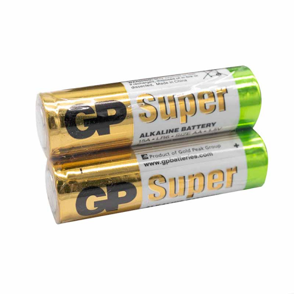 Батарейки GP Super (большие) АА 1.5В цена за пару