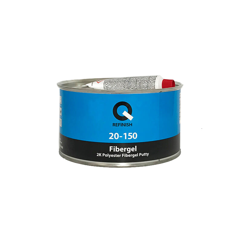 Шпаклівка поліефірна зі скловолокном Fibergel Putty Q Refinish 1,8 кг Шпаклівка поліефірна зі скловолокном Fibergel Putty Q Refinish 1,8 кг