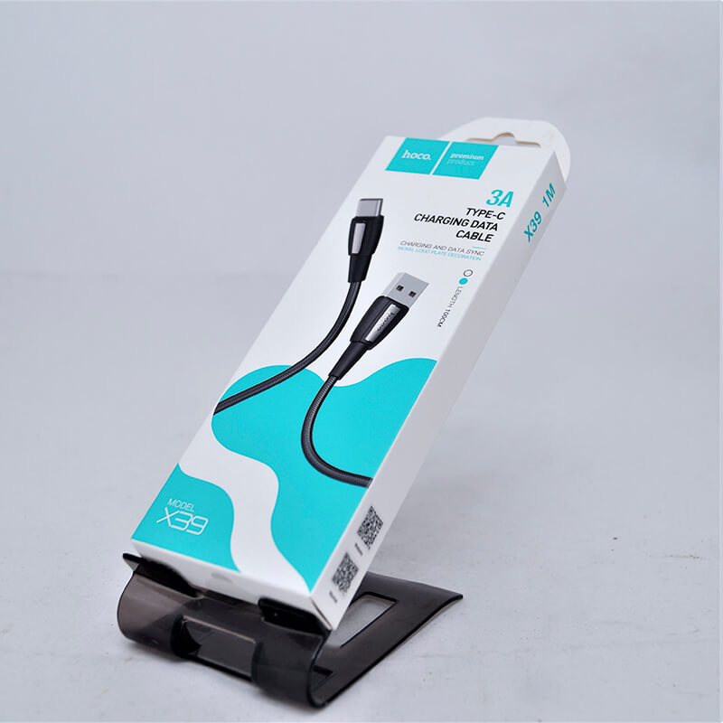 Кабель USB Hoco Premium Micro-USB / Type-C (X39) 3А, 1м Кабель USB Hoco Premium Micro-USB / Type-C (X39) 3А, 1м