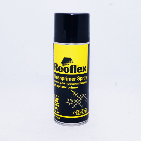 Грунт для прошлифовки, аэрозоль Reoflex RX P-04, серый