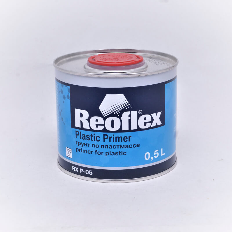 Грунт по пластмассе (0,5 л) Reoflex, серый