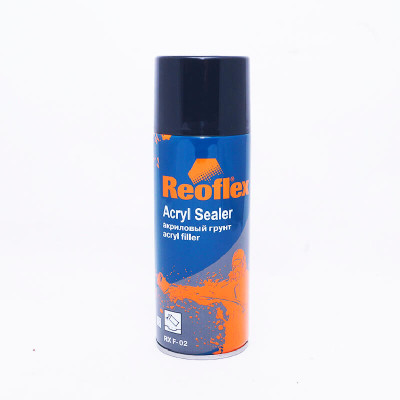 Акриловый грунт в аэрозоле Reoflex RX F-02, черный