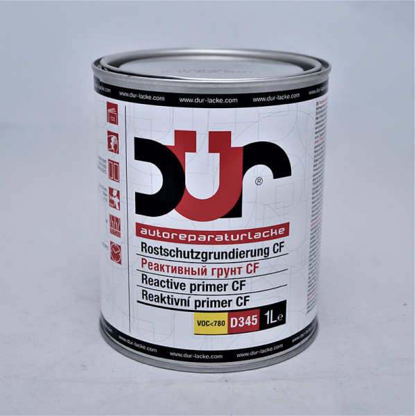 Грунт реактивный CF DUR (1л) (D345) серый + активатор D225 (1л)