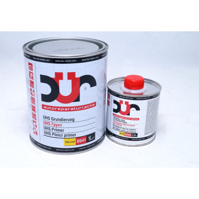 Грунт UHS DUR 4+1 (1л) D541 черный + отвердитель D222 (0,25)