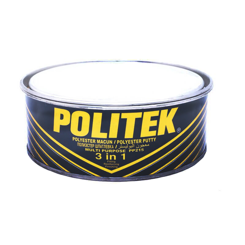 Шпатлевка комбинированная (финишная + микроволокно) POLITEK 3 in 1 (MINT-GREEN) 900 г