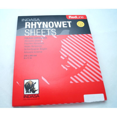 Абразивная бумага в листах INDASA Rhynowet RedLine 230*280мм