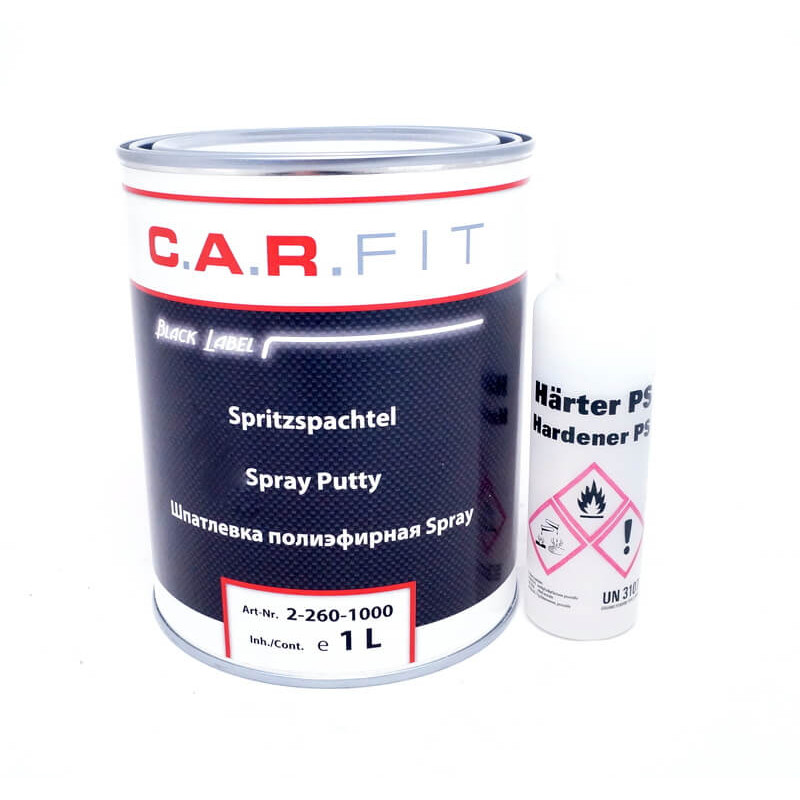 Шпатлевка жидкая распыляемая CARFIT BL 2-260-1000, 1л Шпатлевка жидкая распыляемая CARFIT BL 2-260-1000, 1л