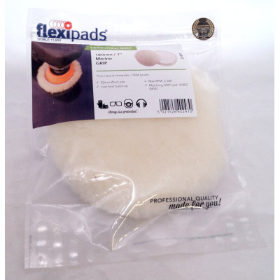 Полировальный круг лама - Flexipads Merino Lambs Wool Bonnet 180х32 мм. (6