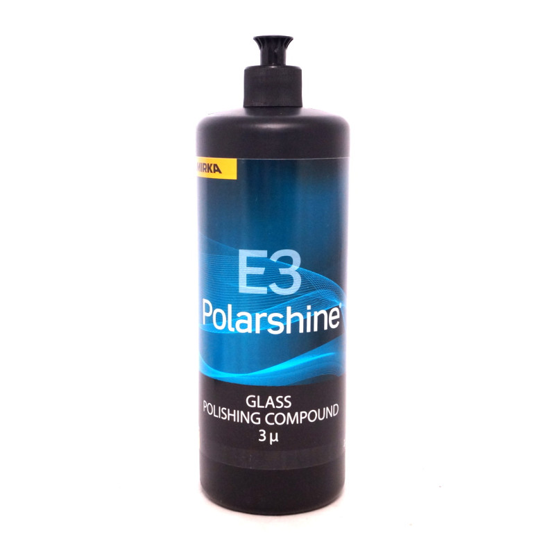 Полировальная паста для полировки стекла, MIRKA 7990310111 Polarshine Е3, 1л Полировальная паста для полировки стекла, MIRKA 7990310111 Polarshine Е3, 1л