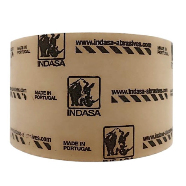Абразивная бумага INDASA в рулоне 115мм/50м P100 RHYNODRY ROLLS White line (цена за 1м)