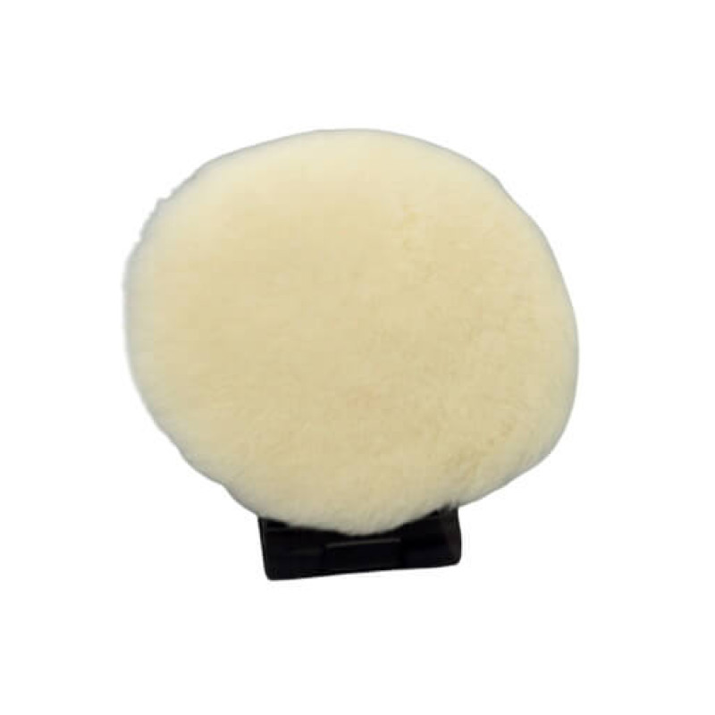 Полировальный круг лама антиголограмный - Prewashed Lambswool White Knitted Polishing 150 мм (77-216)