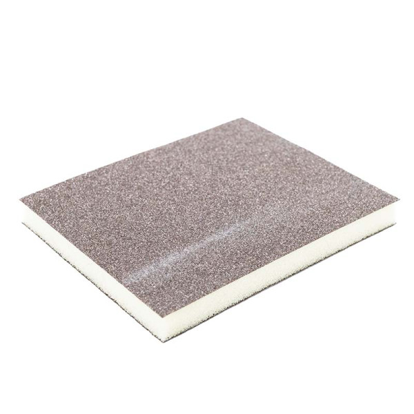 Абразивная губка Doubleflex SOFT PADS GREY 123x98x13мм KOVAX Medium