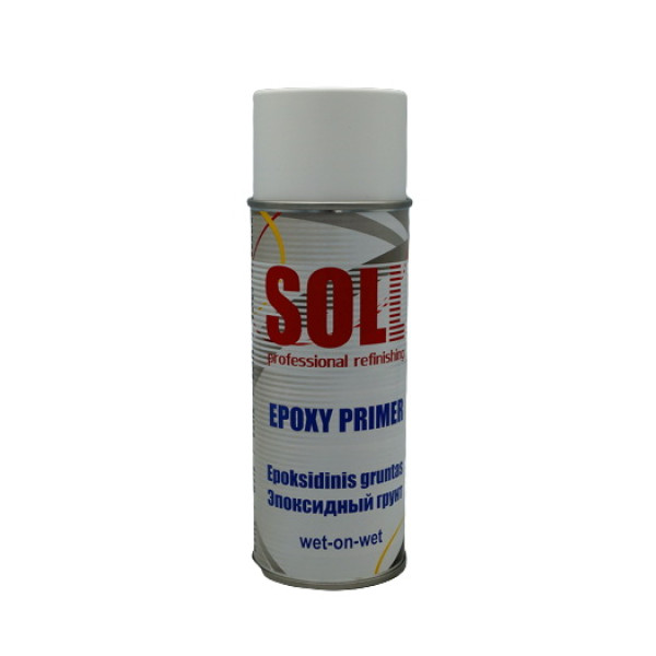 Грунт-спрей эпоксидный wet-on-wet (SOLL) Epoxy Primer 1K белый 400мл S700029w