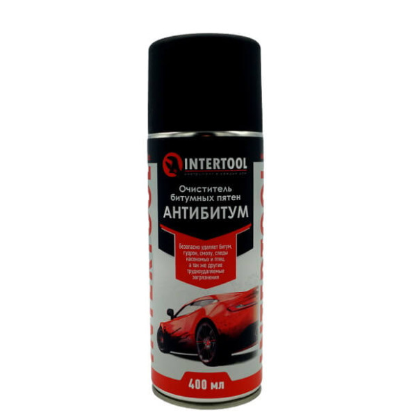 Очиститель битумных пятен, аэрозоль 400 мл INTERTOOL FS-6940