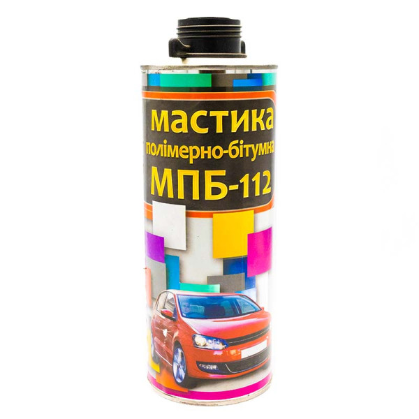 Мастика полимерно-битумная ХЗЧ МПБ-112 (под пистолет) 1 кг