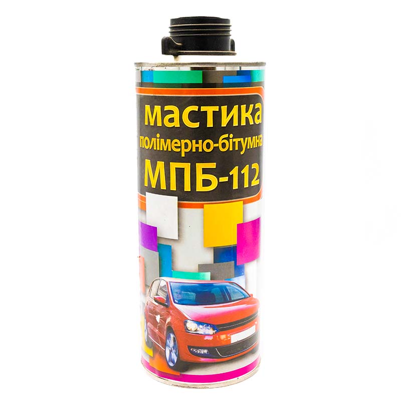 Мастика полимерно-битумная ХЗЧ МПБ-112 (под пистолет) 1 кг