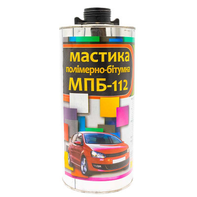 Мастика полимерно-битумная ХЗЧ МПБ-112 (под пистолет) 2кг