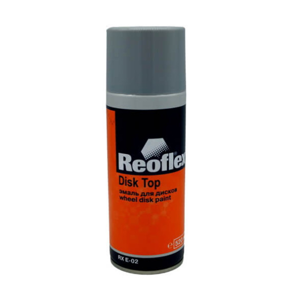 Краска для дисков серебристая REOFLEX RX E-02, 400 мл