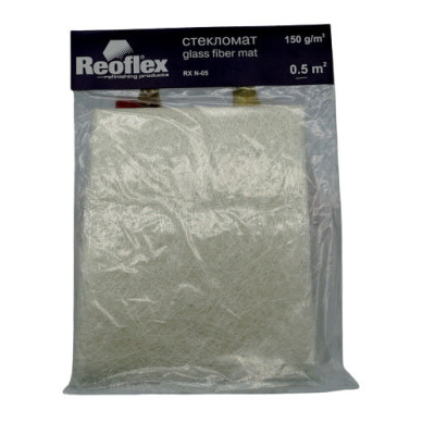 Стекломат 150г/м2 (40х125см) Reoflex RX N-05-150/500