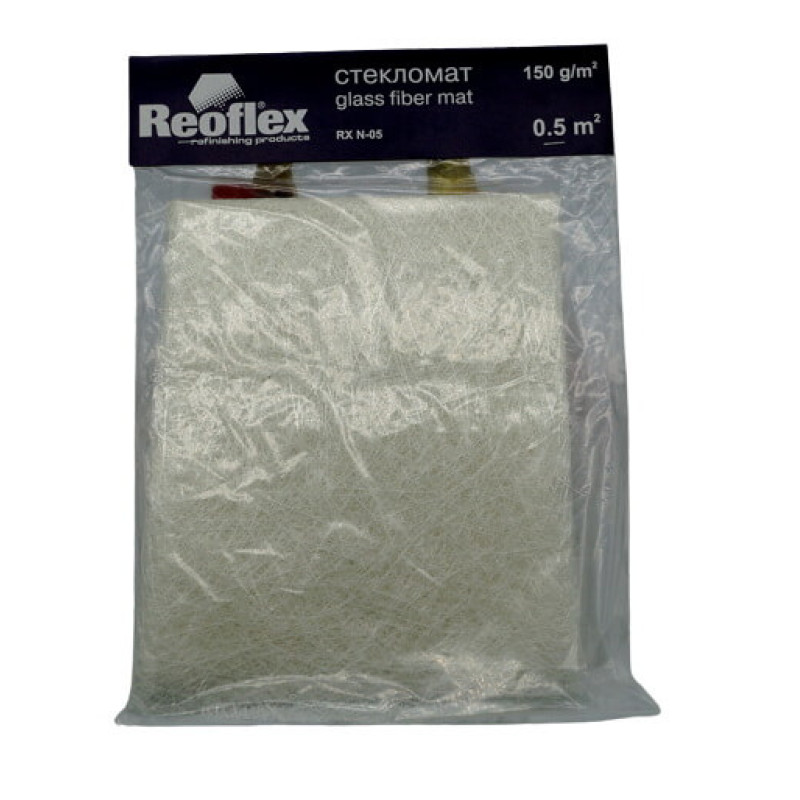 Скломат 150г/м2 (40х125см) Reoflex RX N-05-150/500 Скломат 150г/м2 (40х125см) Reoflex RX N-05-150/500
