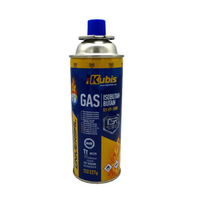 Газовый баллон всесезонный Kubis 01-07-1000 изобутан-бутан 227г