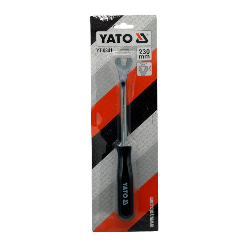 Съемник клипс и крепежа обивки YATO YT-0841 (230мм)
