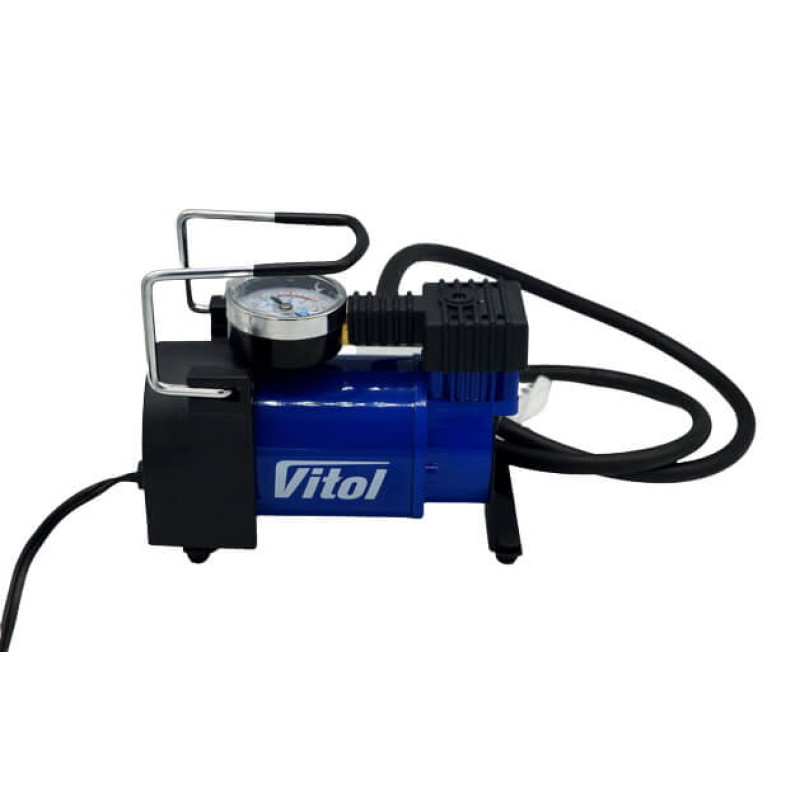 Автокомпрессор ViTOL К-30 150 psi 14 А 37 л прикуриватель (К-30) Автокомпрессор ViTOL К-30 150 psi 14 А 37 л прикуриватель (К-30)