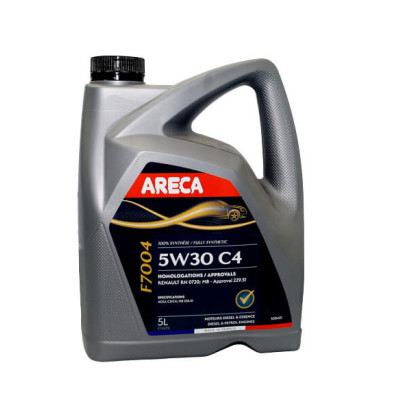 Моторна олія ARECA F7004 5W-30 C4 5л