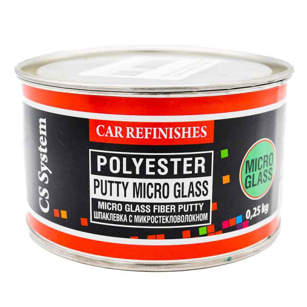 Шпатлевка со стекловолокном 0,25кг CS System Micro Glass мягкая (3мм)