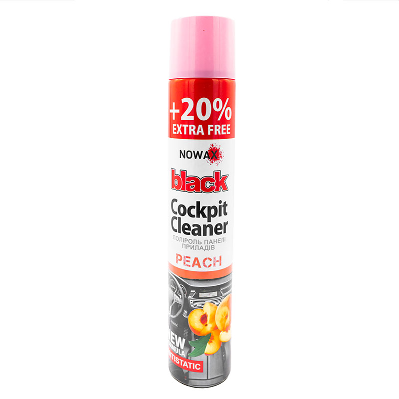 Полироль для торпеды панели приборов Nowax Spray 750 мл - Peach (арт. NX00706) Полироль для торпеды панели приборов Nowax Spray 750 мл - Peach (арт. NX00706)