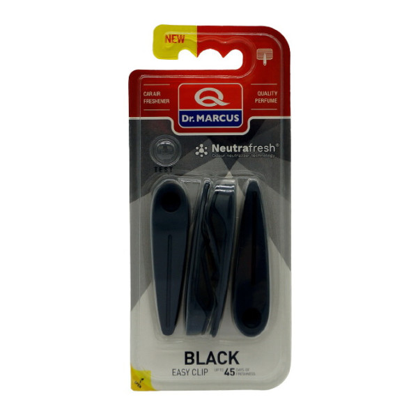 Ароматизатор Dr.Marcus Easy Clip Black клипсы на дефлектор (уп.4шт)